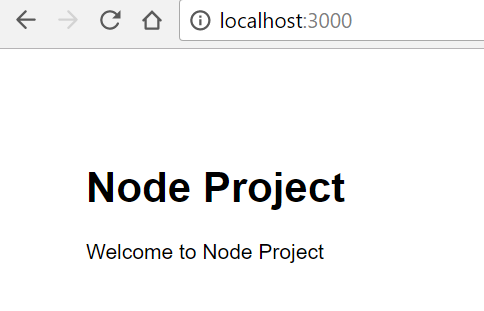 node project page